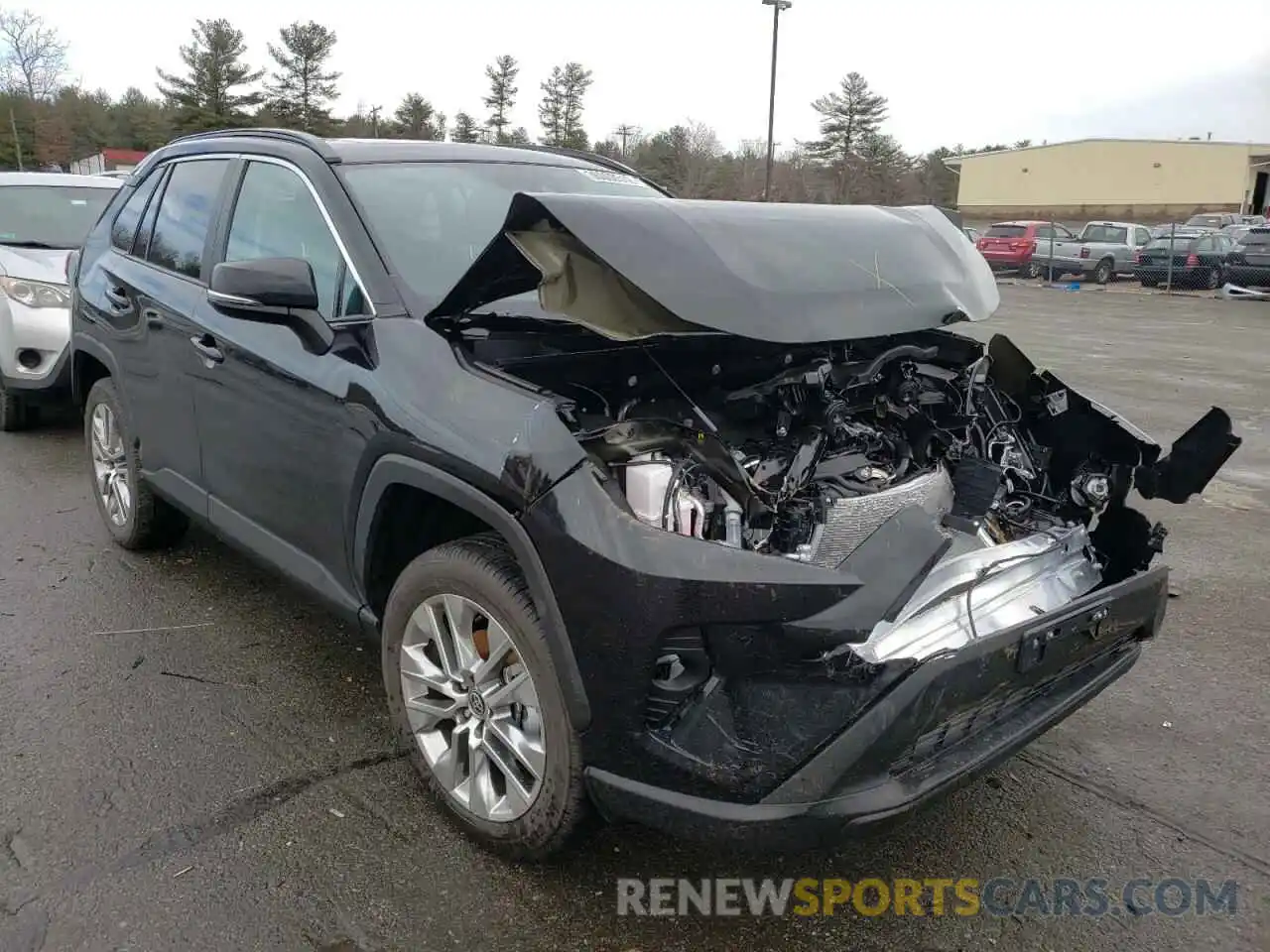 1 Photograph of a damaged car 2T3A1RFV9MC228560 TOYOTA RAV4 2021