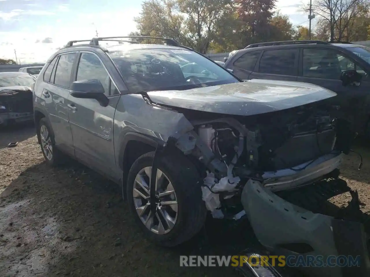 1 Photograph of a damaged car 2T3A1RFV9MW214219 TOYOTA RAV4 2021