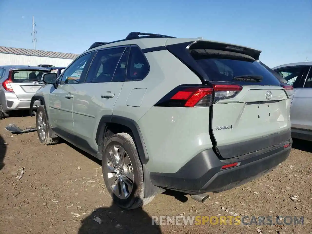 3 Photograph of a damaged car 2T3A1RFV9MW214219 TOYOTA RAV4 2021