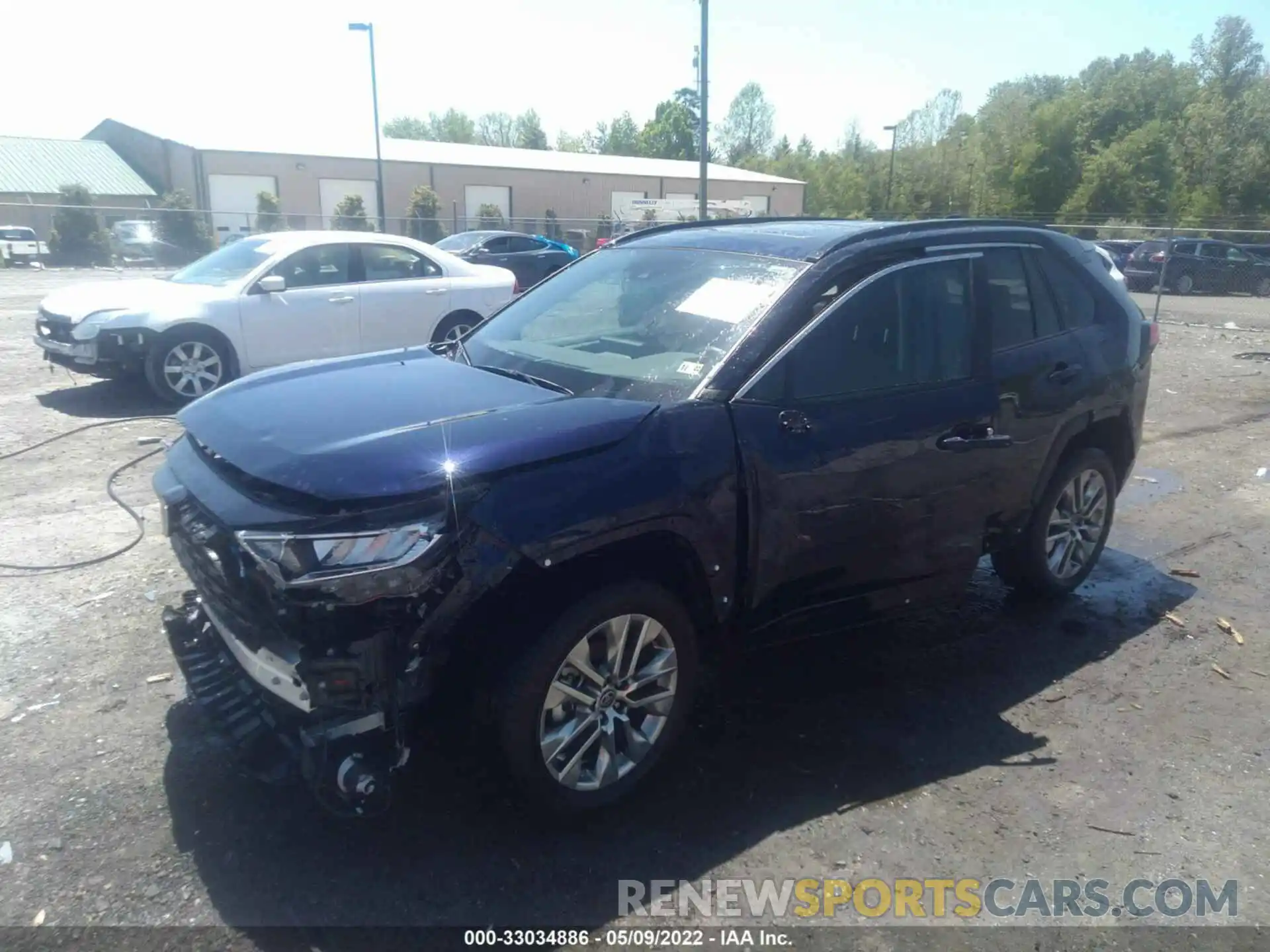 2 Photograph of a damaged car 2T3A1RFV9MW235197 TOYOTA RAV4 2021