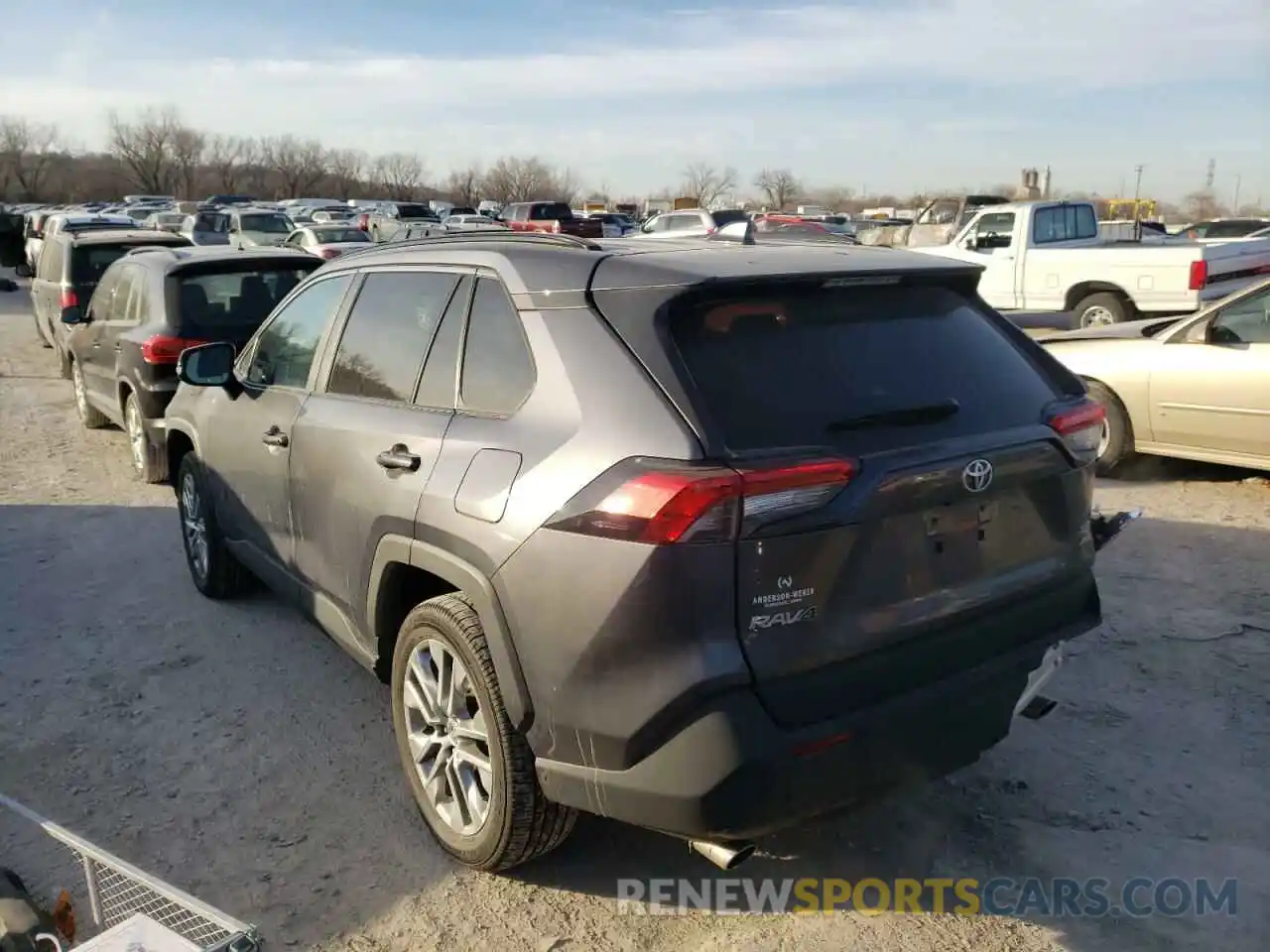 3 Photograph of a damaged car 2T3A1RFVXMC185704 TOYOTA RAV4 2021