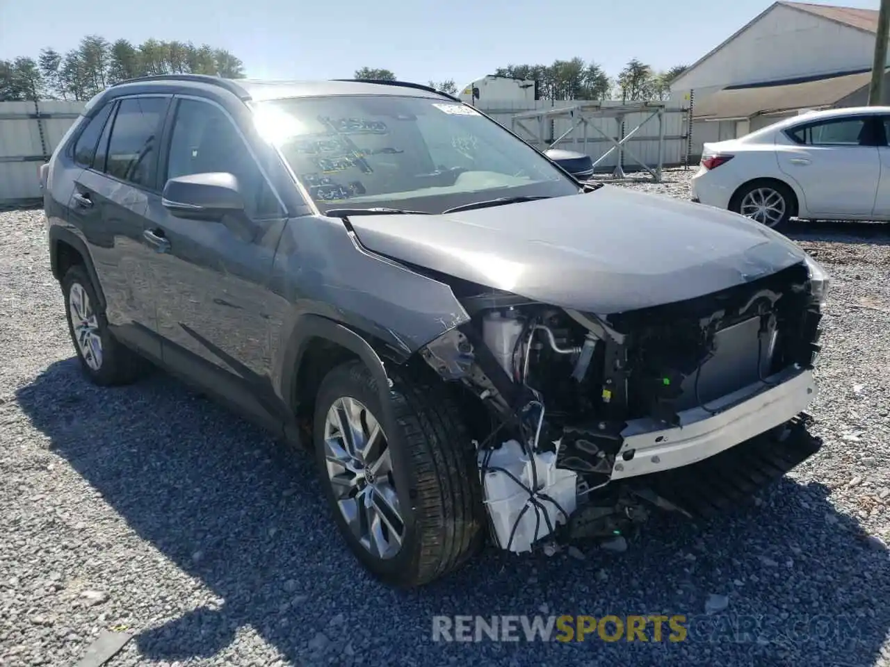 1 Photograph of a damaged car 2T3A1RFVXMC210360 TOYOTA RAV4 2021