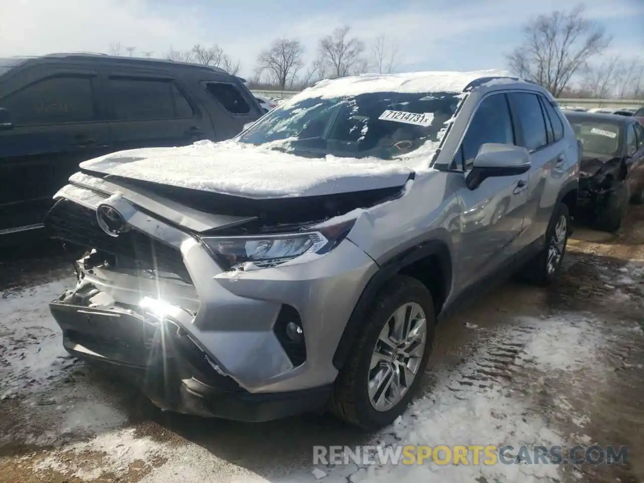 2 Photograph of a damaged car 2T3A1RFVXMC238756 TOYOTA RAV4 2021