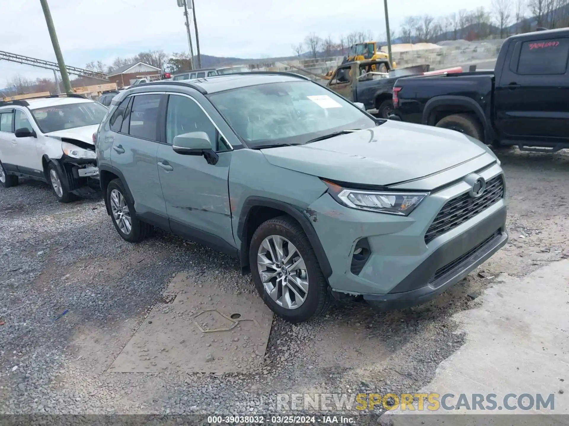 1 Photograph of a damaged car 2T3A1RFVXMW145380 TOYOTA RAV4 2021