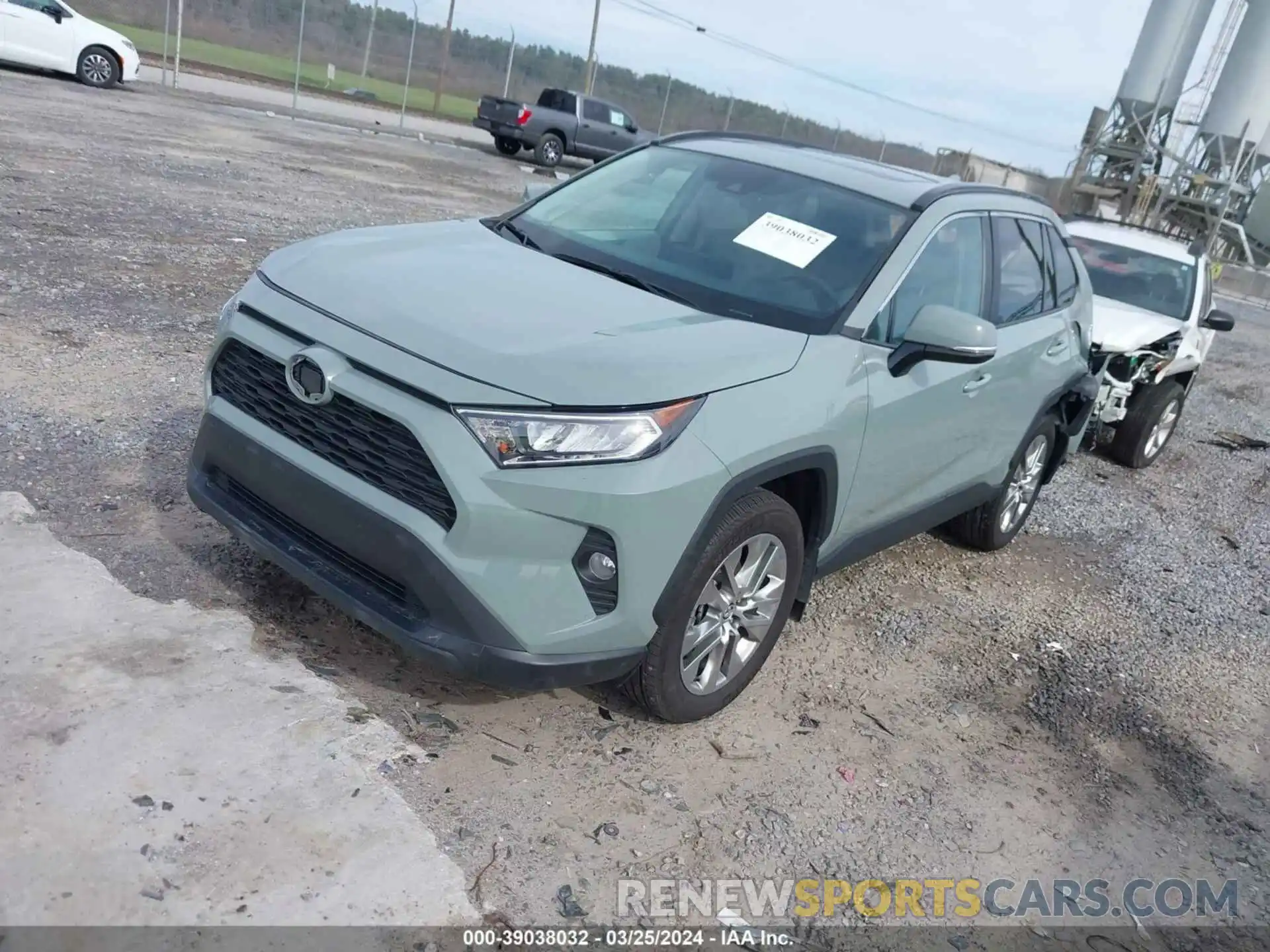 2 Photograph of a damaged car 2T3A1RFVXMW145380 TOYOTA RAV4 2021