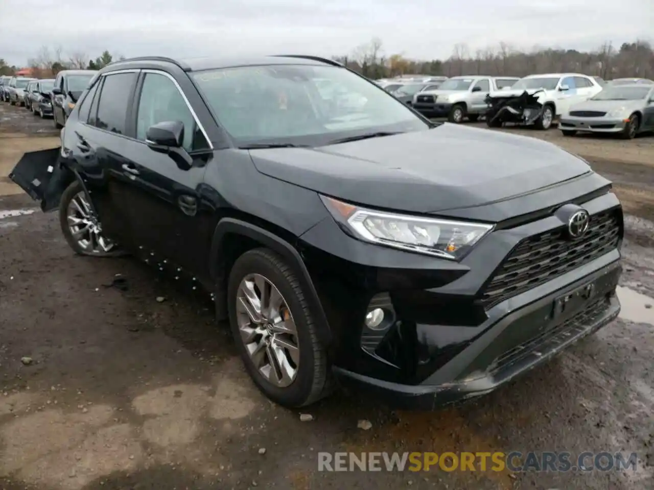 1 Photograph of a damaged car 2T3A1RFVXMW150689 TOYOTA RAV4 2021