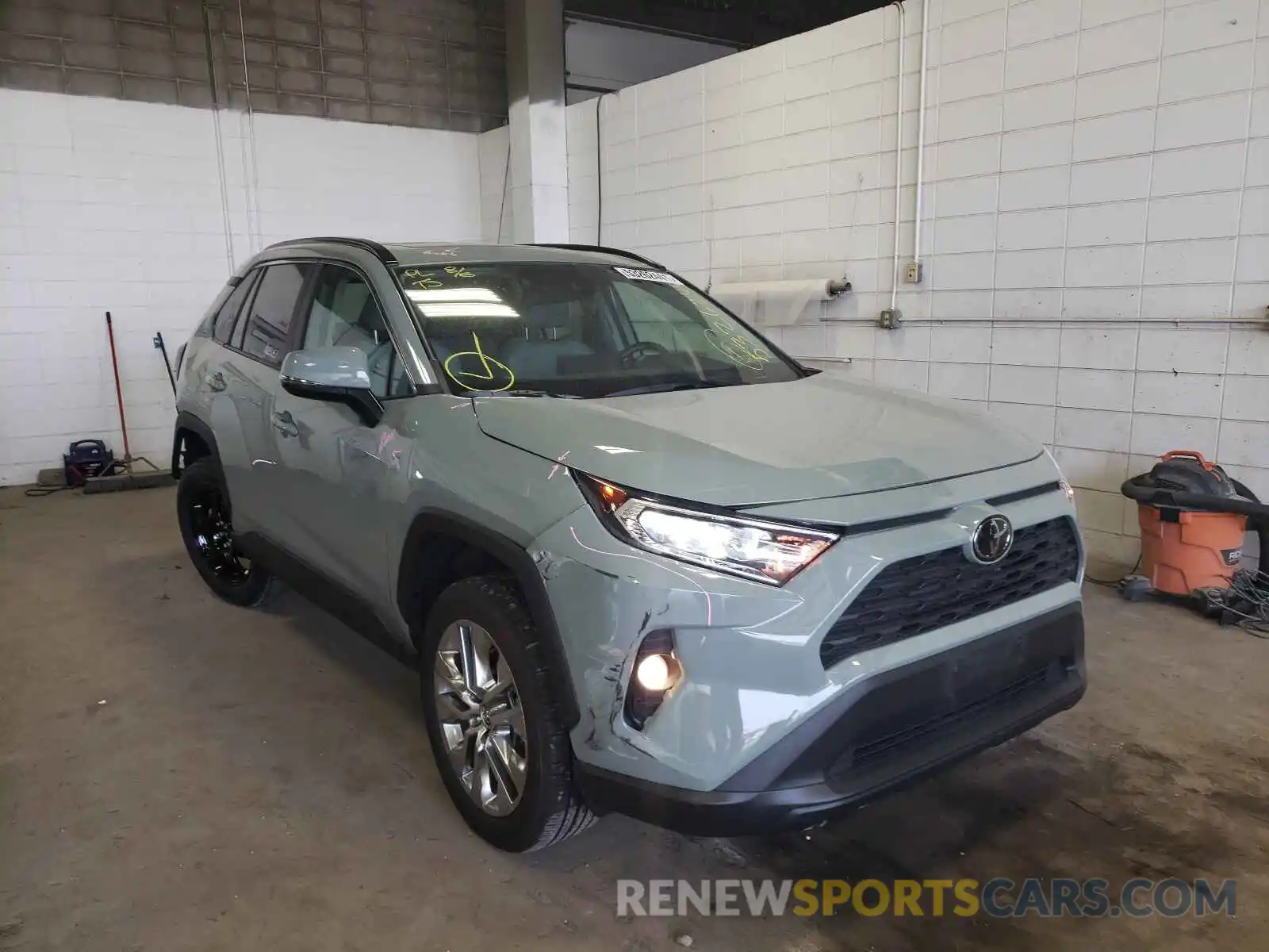 1 Фотография поврежденного автомобиля 2T3A1RFVXMW159067 TOYOTA RAV4 2021