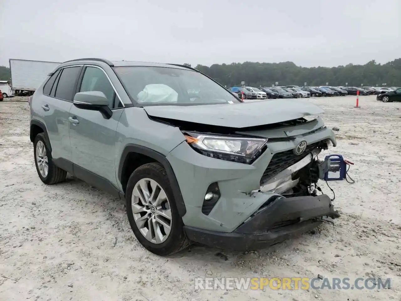 1 Photograph of a damaged car 2T3A1RFVXMW169579 TOYOTA RAV4 2021