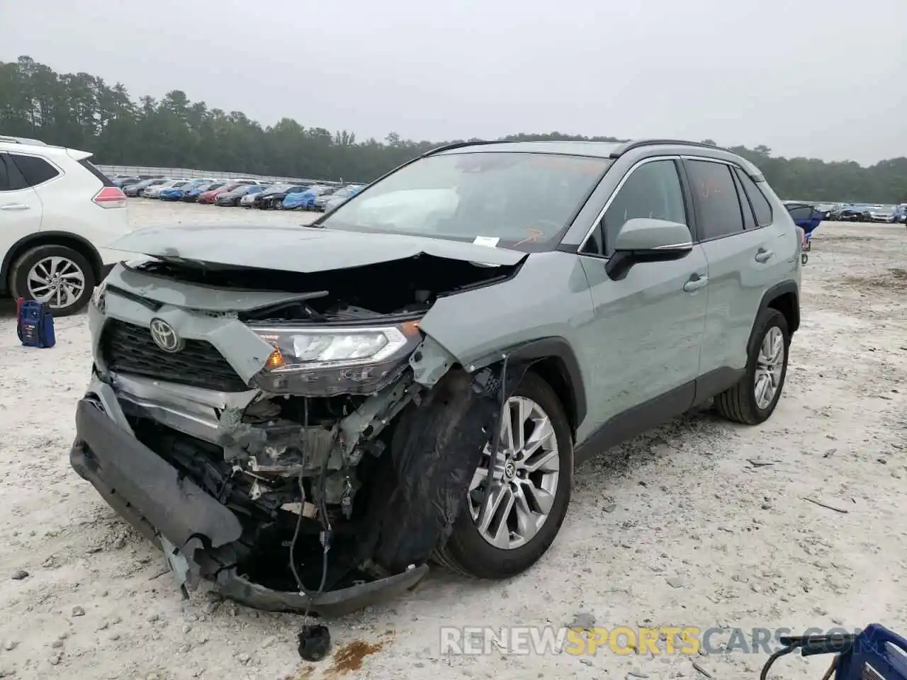 2 Photograph of a damaged car 2T3A1RFVXMW169579 TOYOTA RAV4 2021