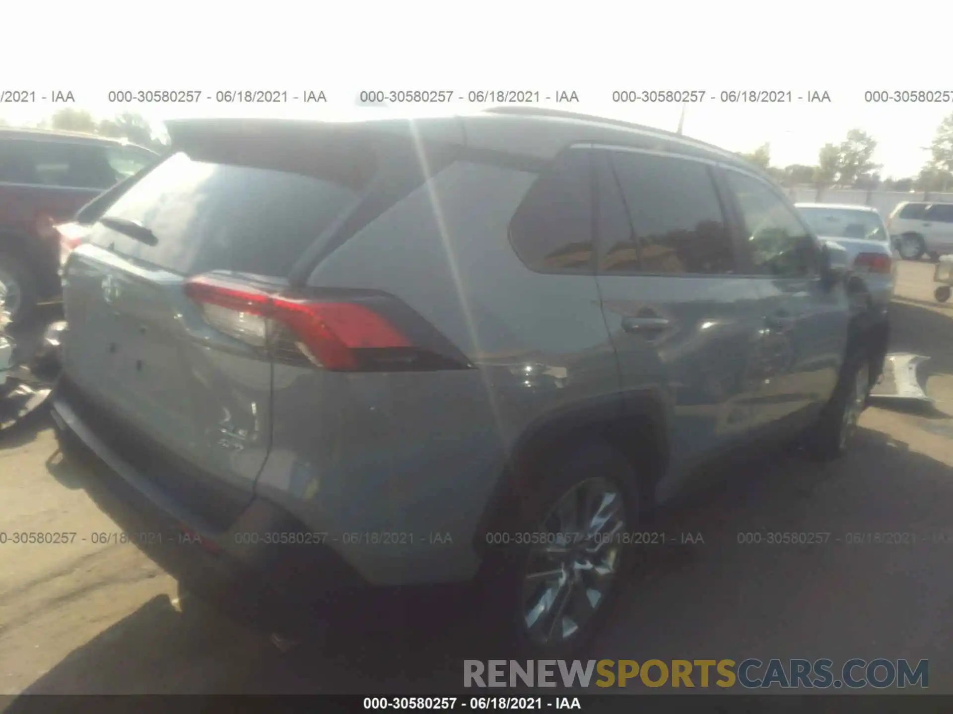 4 Photograph of a damaged car 2T3A1RFVXMW188407 TOYOTA RAV4 2021