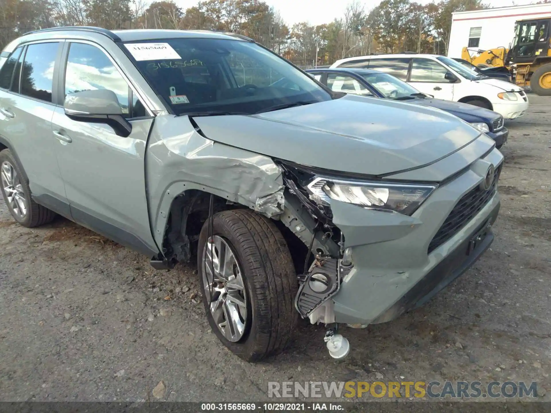 6 Photograph of a damaged car 2T3A1RFVXMW198192 TOYOTA RAV4 2021