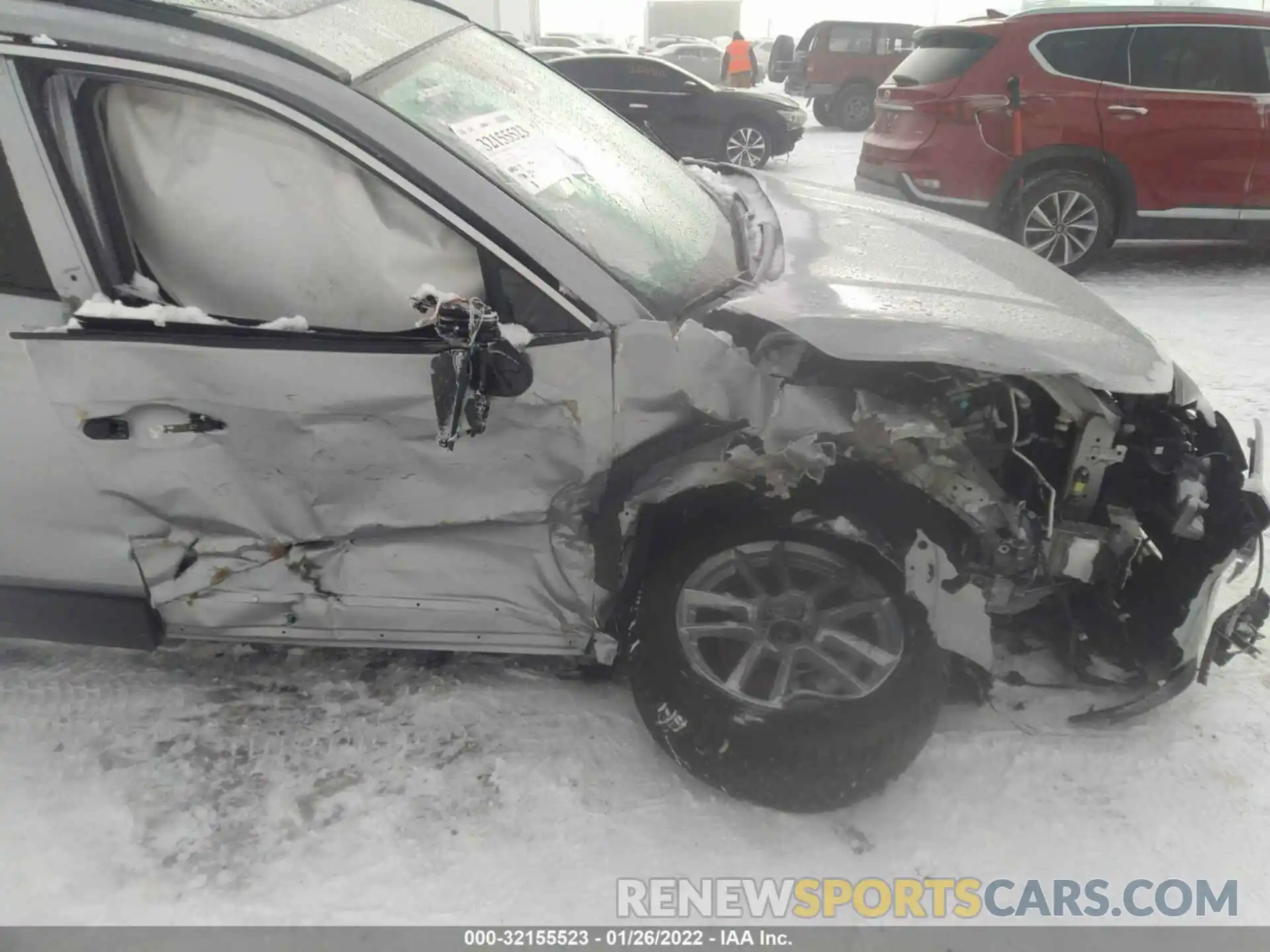 6 Photograph of a damaged car 2T3A1RFVXMW240389 TOYOTA RAV4 2021