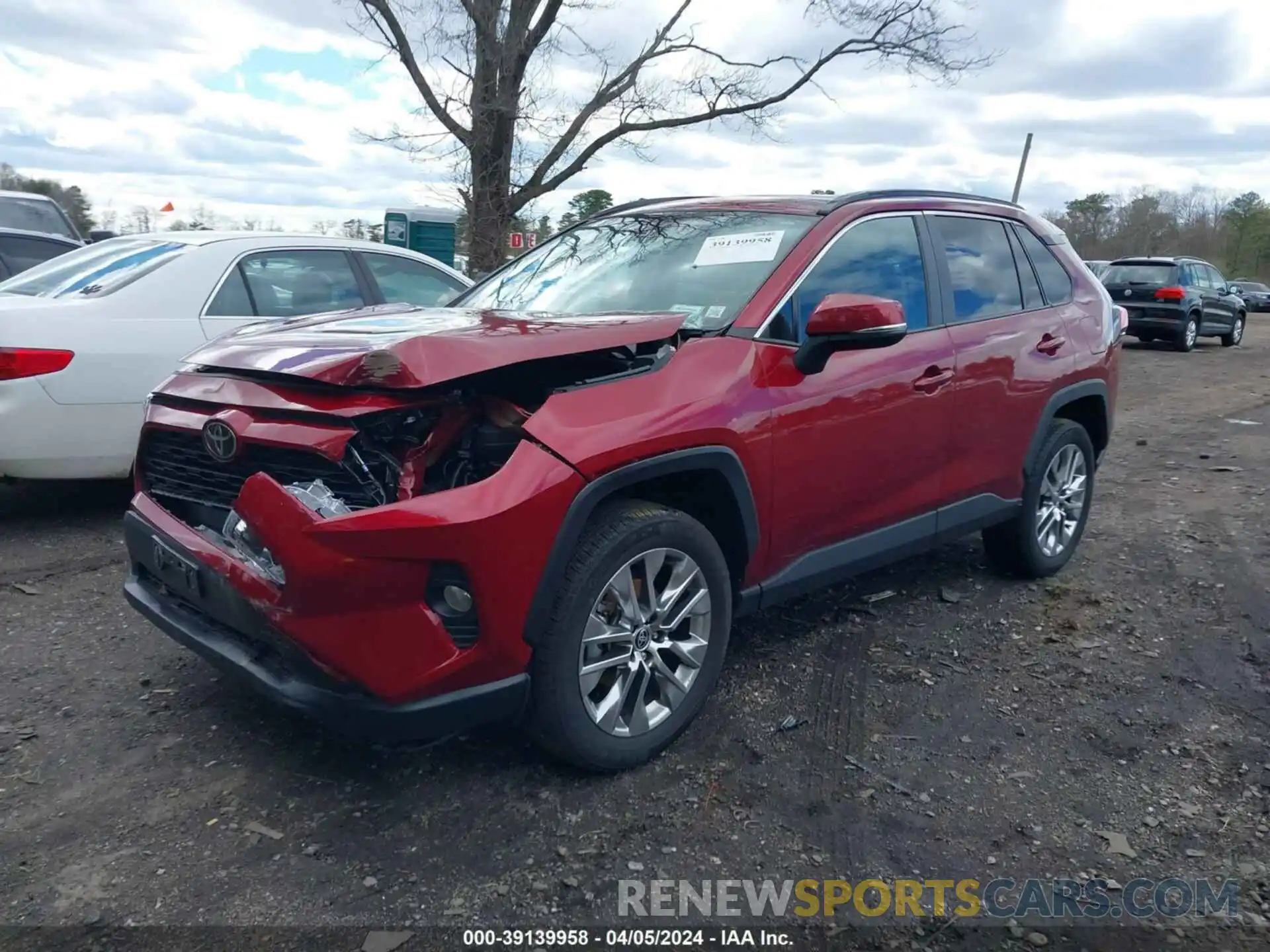 2 Photograph of a damaged car 2T3A1RFVXMW246368 TOYOTA RAV4 2021