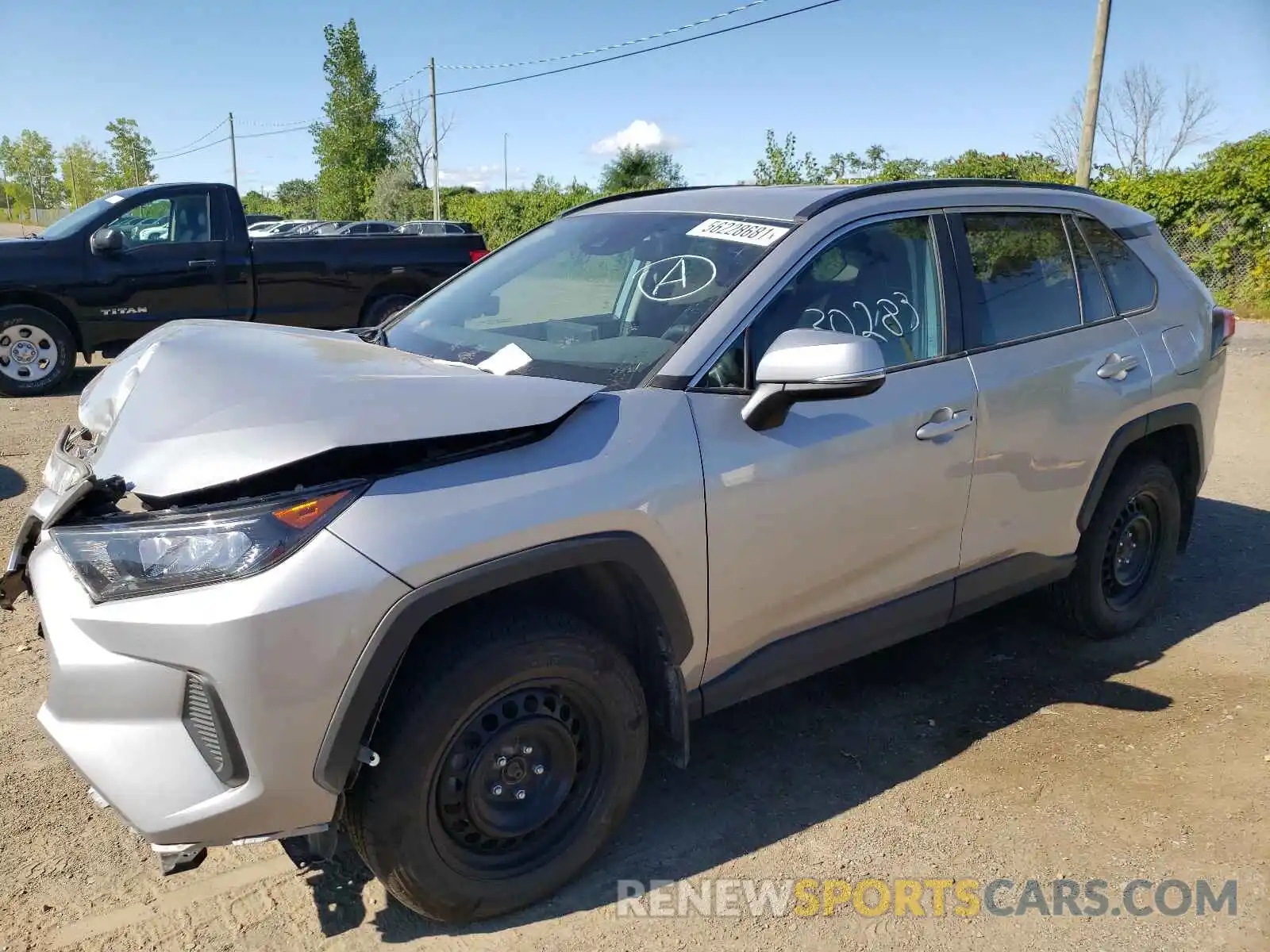 2 Фотография поврежденного автомобиля 2T3B1RFV0MC164624 TOYOTA RAV4 2021