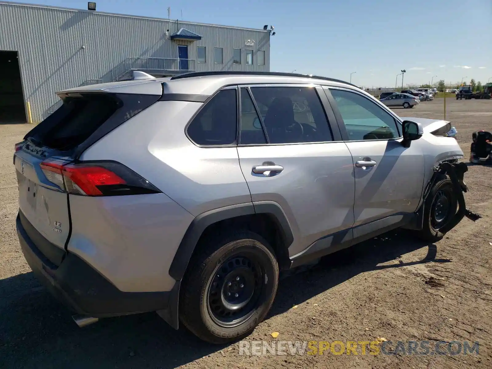 4 Photograph of a damaged car 2T3B1RFV0MC164624 TOYOTA RAV4 2021