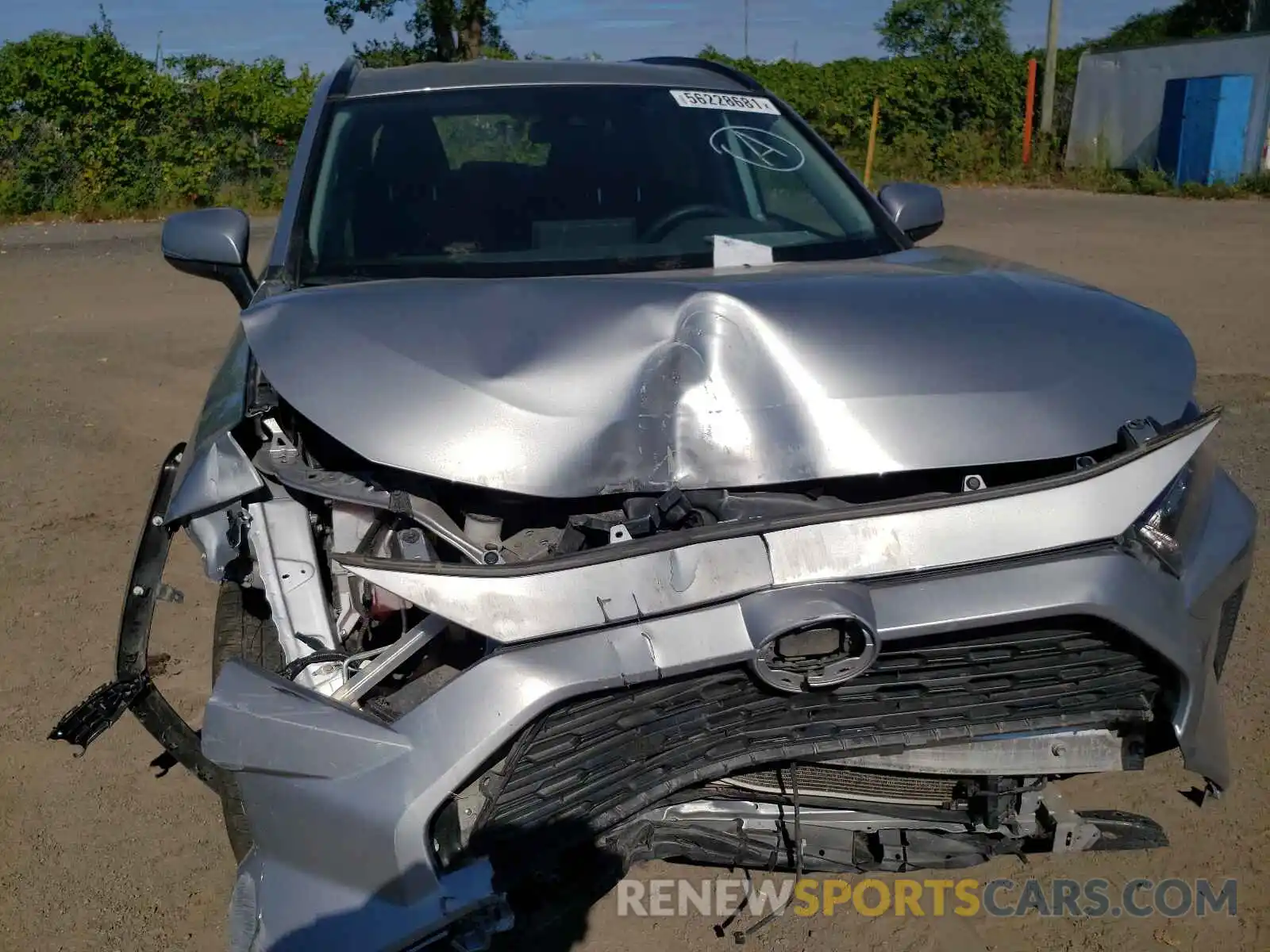 9 Photograph of a damaged car 2T3B1RFV0MC164624 TOYOTA RAV4 2021