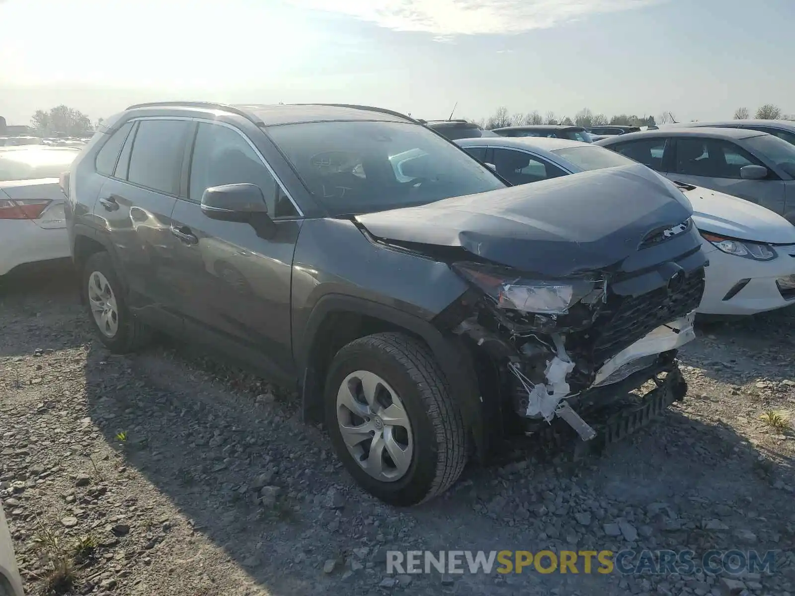 1 Photograph of a damaged car 2T3B1RFV1MC185465 TOYOTA RAV4 2021