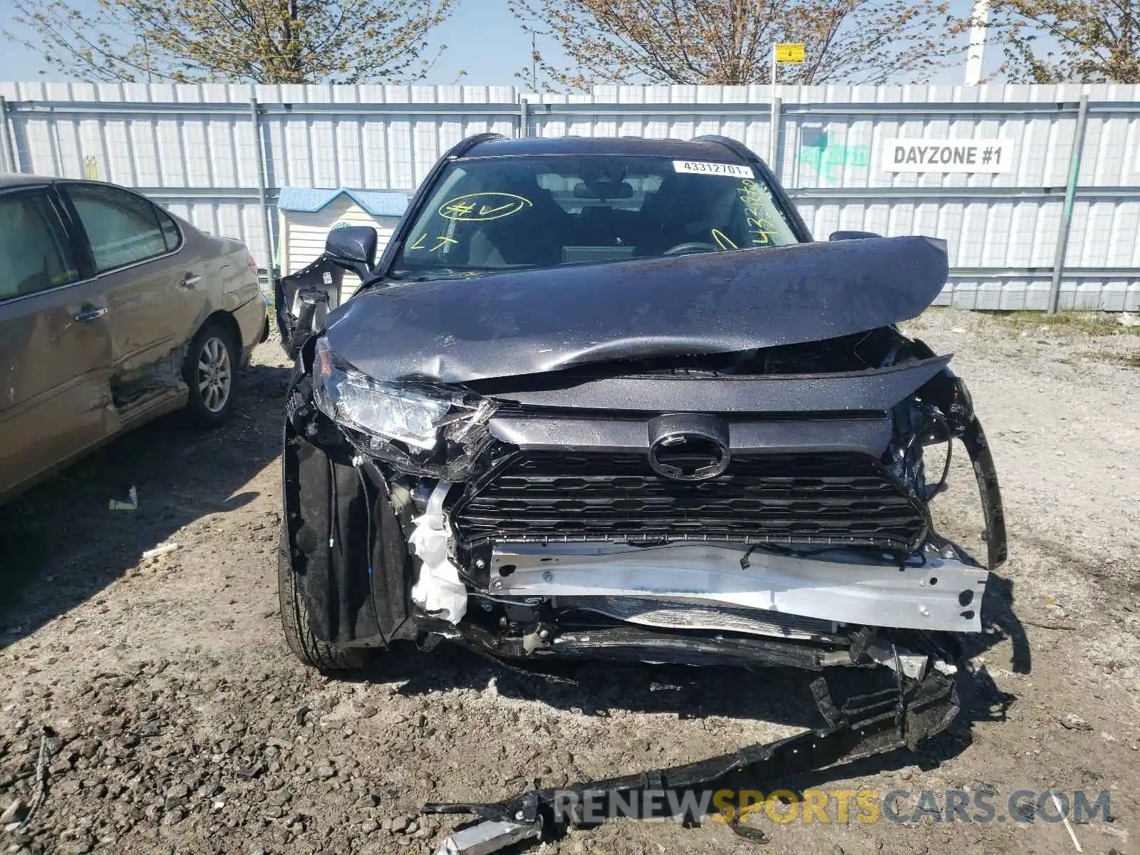 9 Photograph of a damaged car 2T3B1RFV1MC185465 TOYOTA RAV4 2021