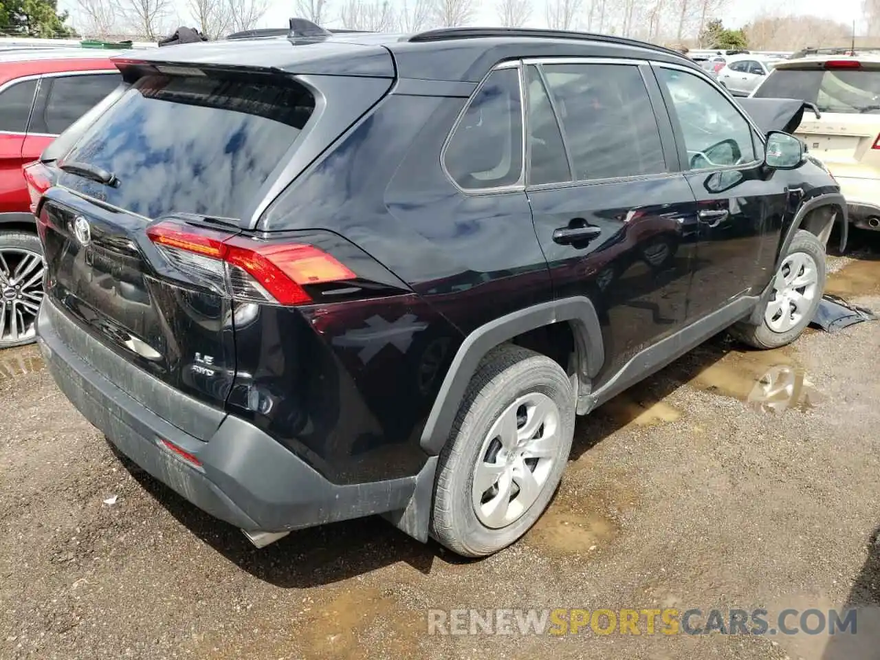 4 Фотография поврежденного автомобиля 2T3B1RFV3MC186651 TOYOTA RAV4 2021