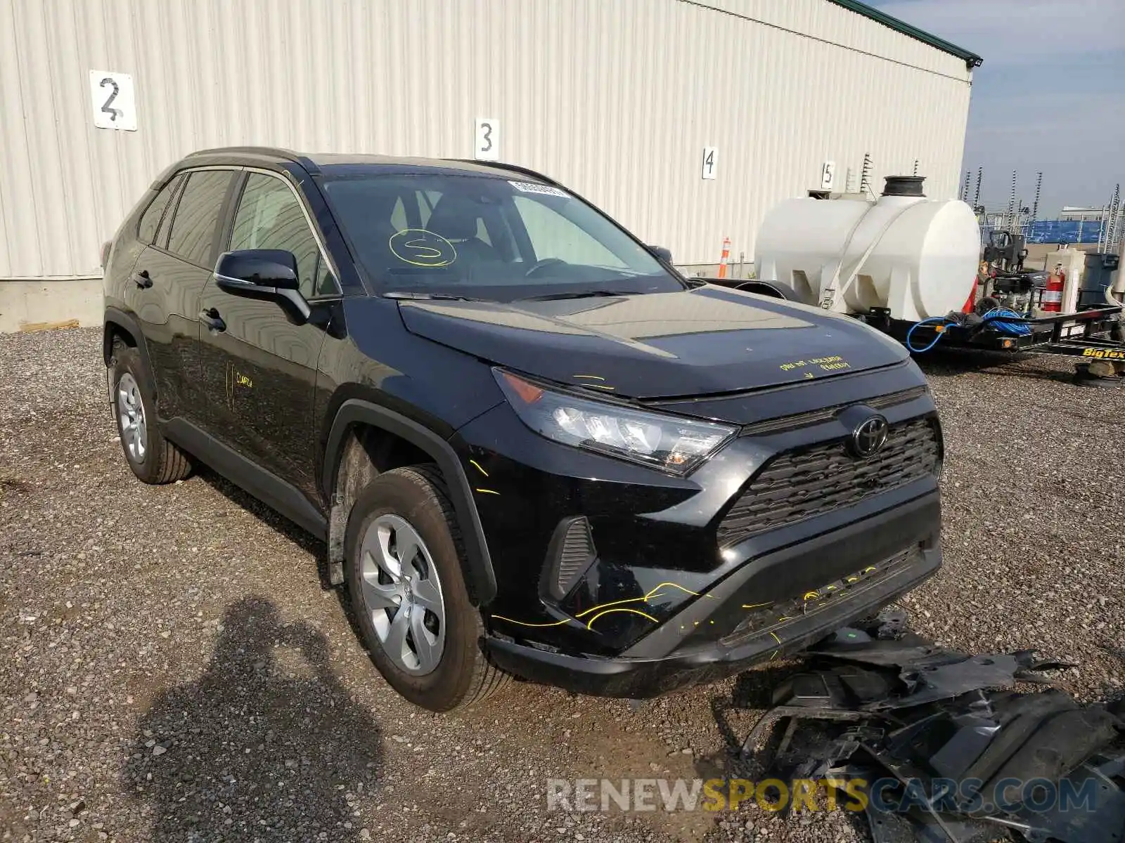 1 Фотография поврежденного автомобиля 2T3B1RFV3MC200712 TOYOTA RAV4 2021