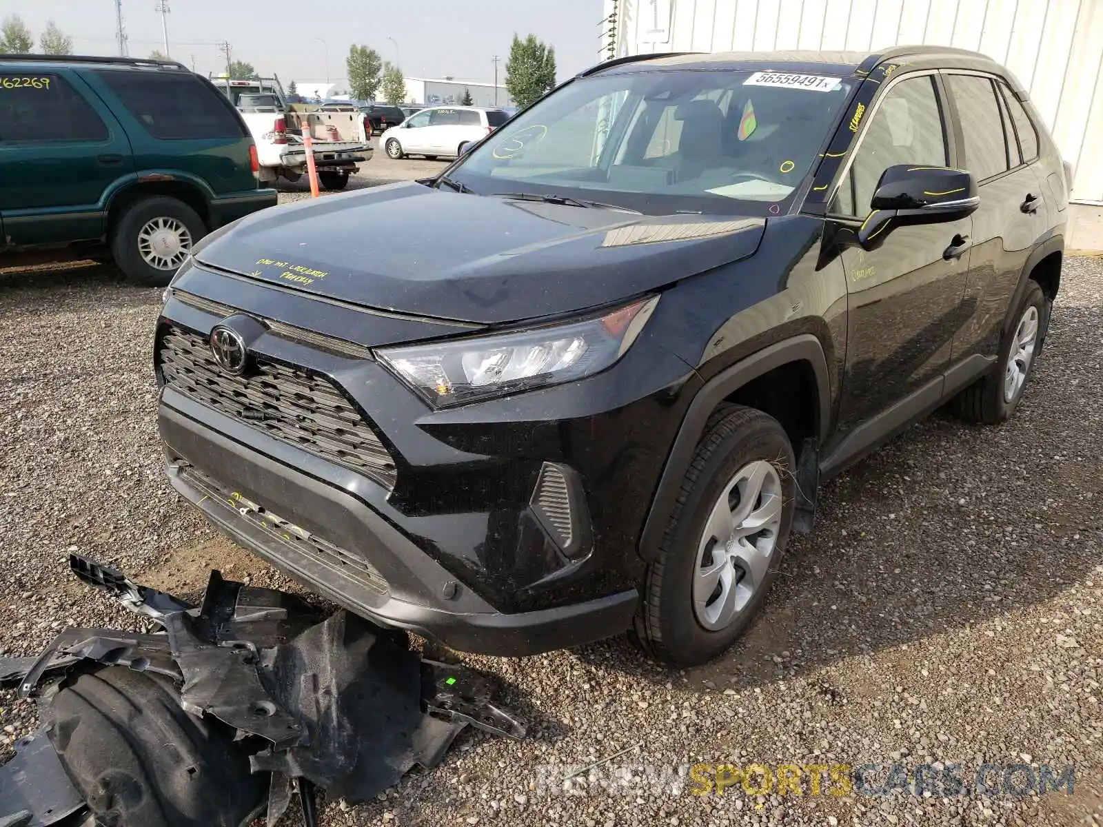 2 Photograph of a damaged car 2T3B1RFV3MC200712 TOYOTA RAV4 2021