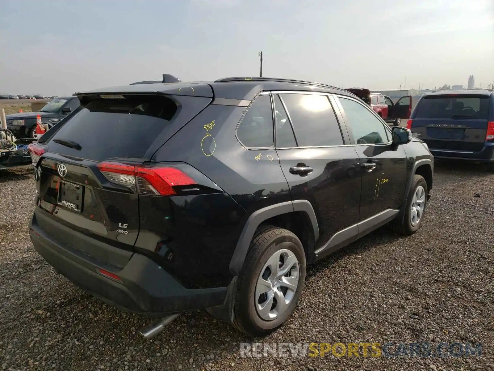 4 Фотография поврежденного автомобиля 2T3B1RFV3MC200712 TOYOTA RAV4 2021