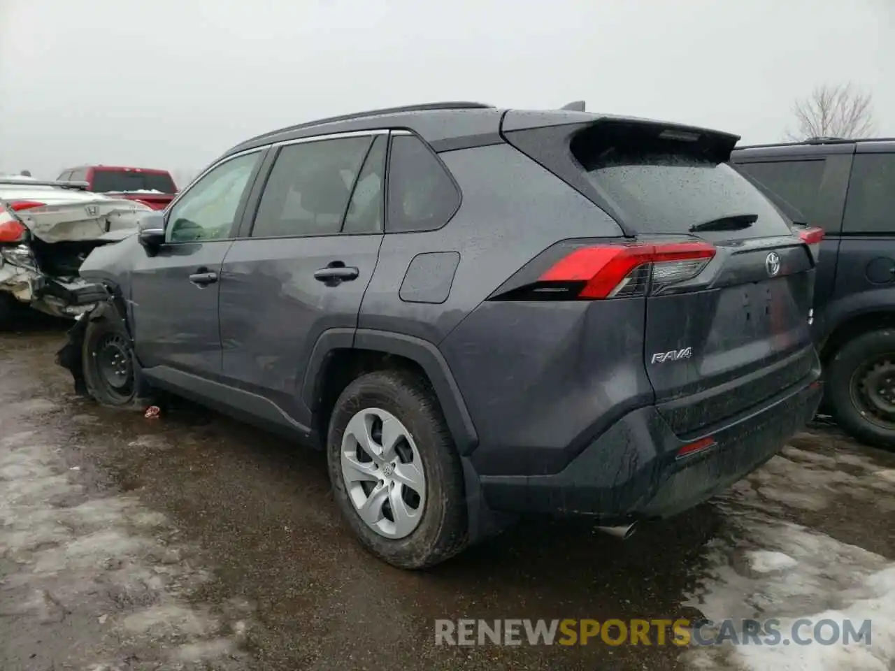 3 Photograph of a damaged car 2T3B1RFV3MW169640 TOYOTA RAV4 2021