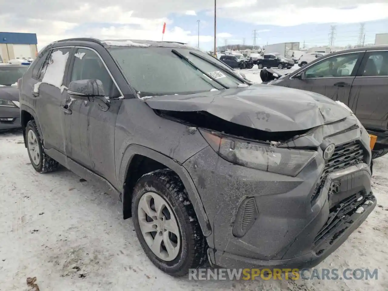 1 Photograph of a damaged car 2T3B1RFV4MC171561 TOYOTA RAV4 2021