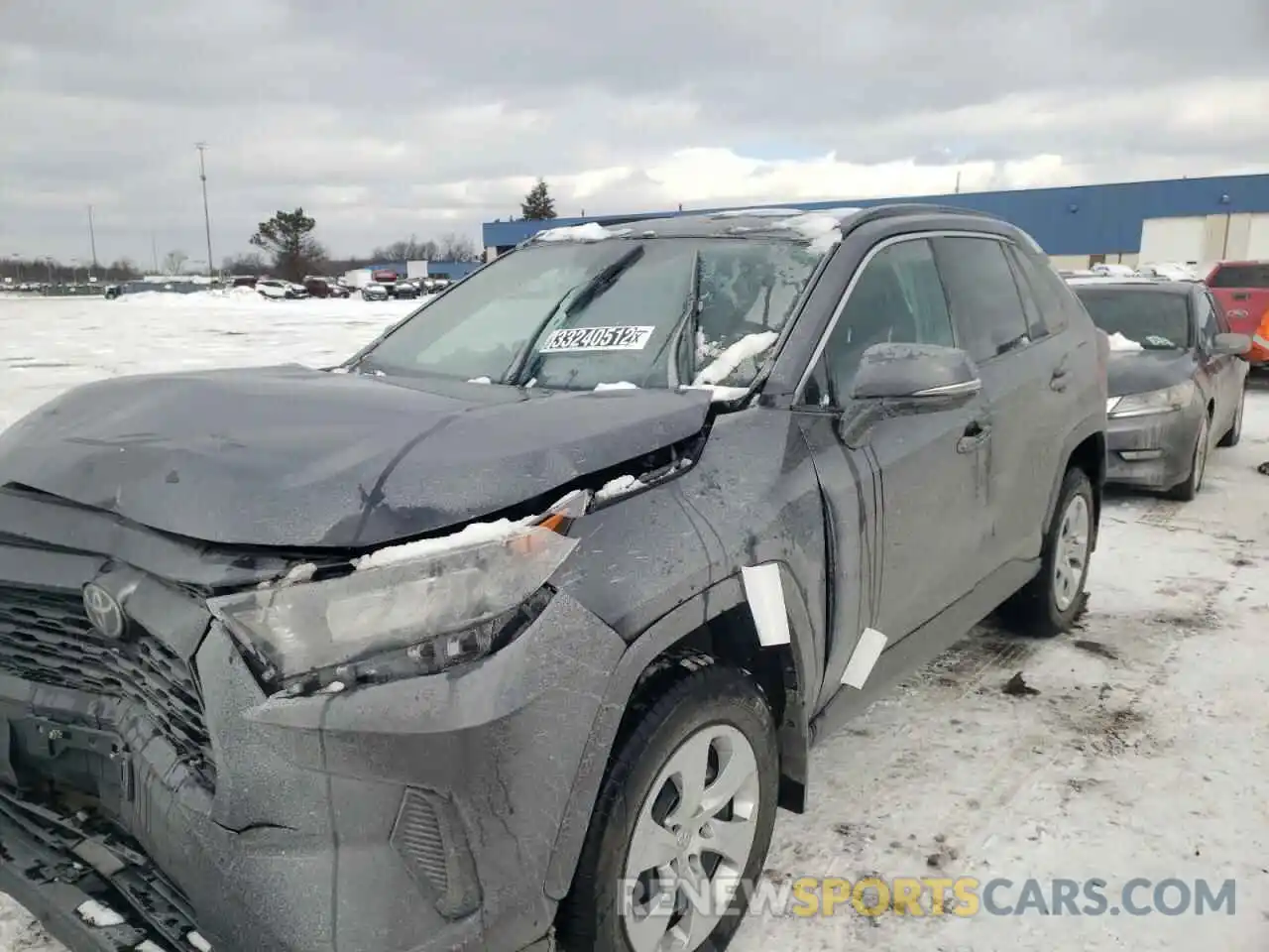 2 Photograph of a damaged car 2T3B1RFV4MC171561 TOYOTA RAV4 2021