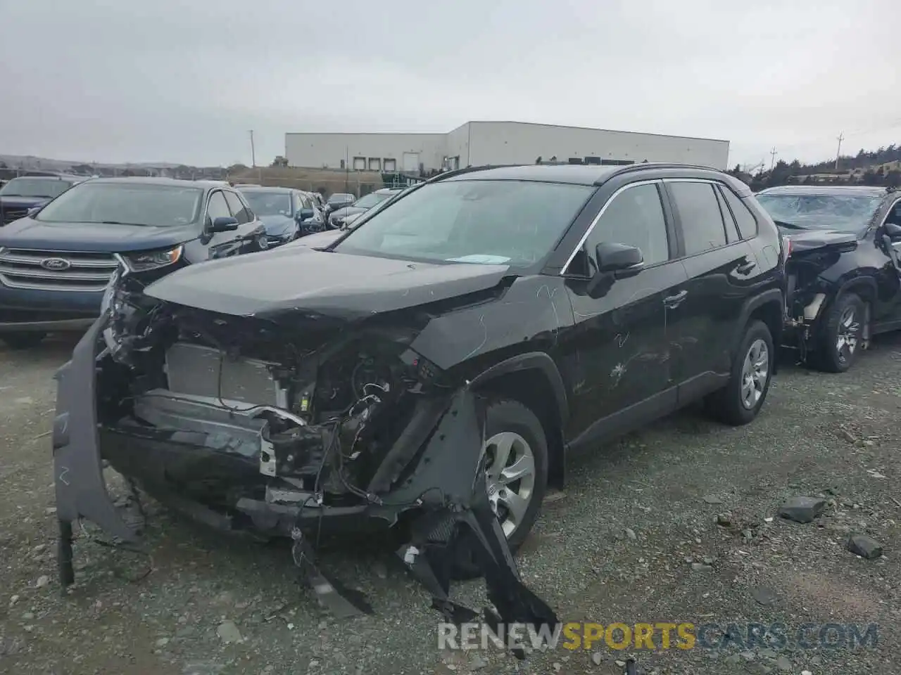 2 Photograph of a damaged car 2T3B1RFV5MC182357 TOYOTA RAV4 2021