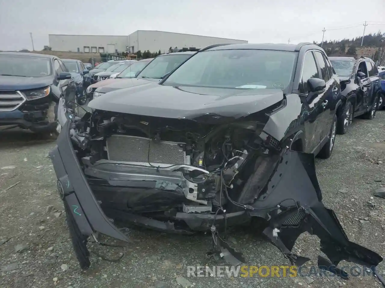 9 Photograph of a damaged car 2T3B1RFV5MC182357 TOYOTA RAV4 2021