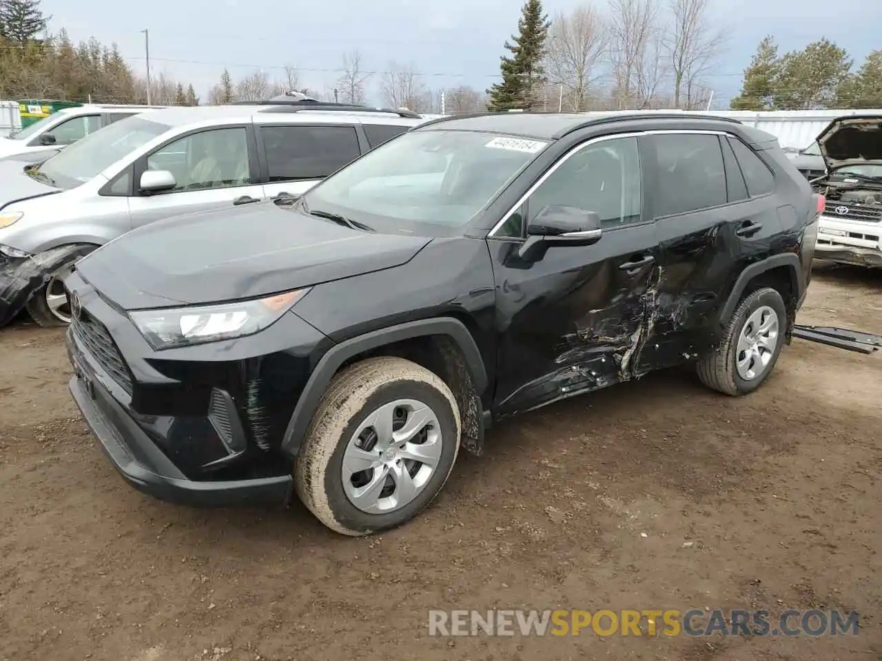 1 Photograph of a damaged car 2T3B1RFV5MC233307 TOYOTA RAV4 2021