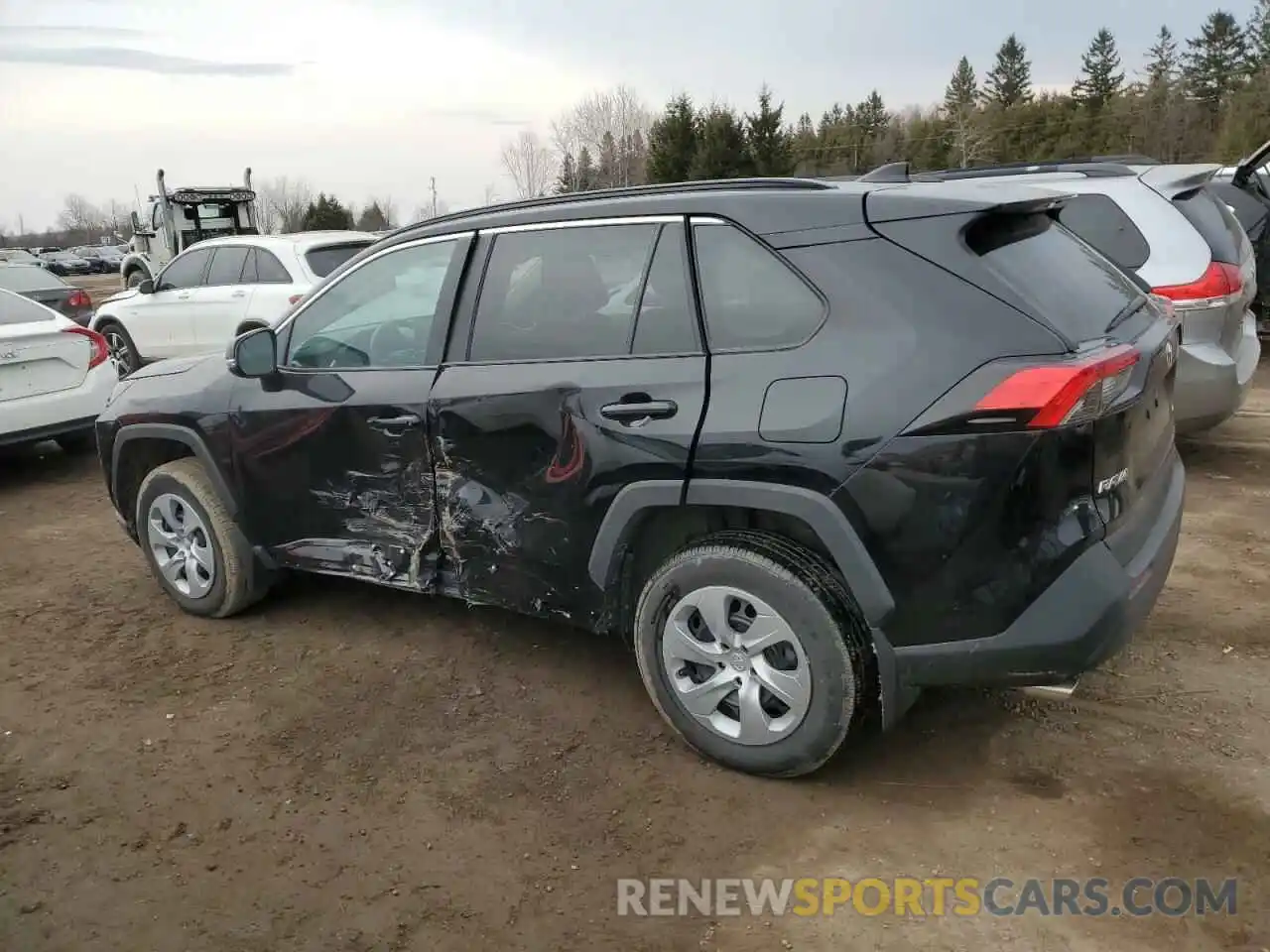 2 Photograph of a damaged car 2T3B1RFV5MC233307 TOYOTA RAV4 2021