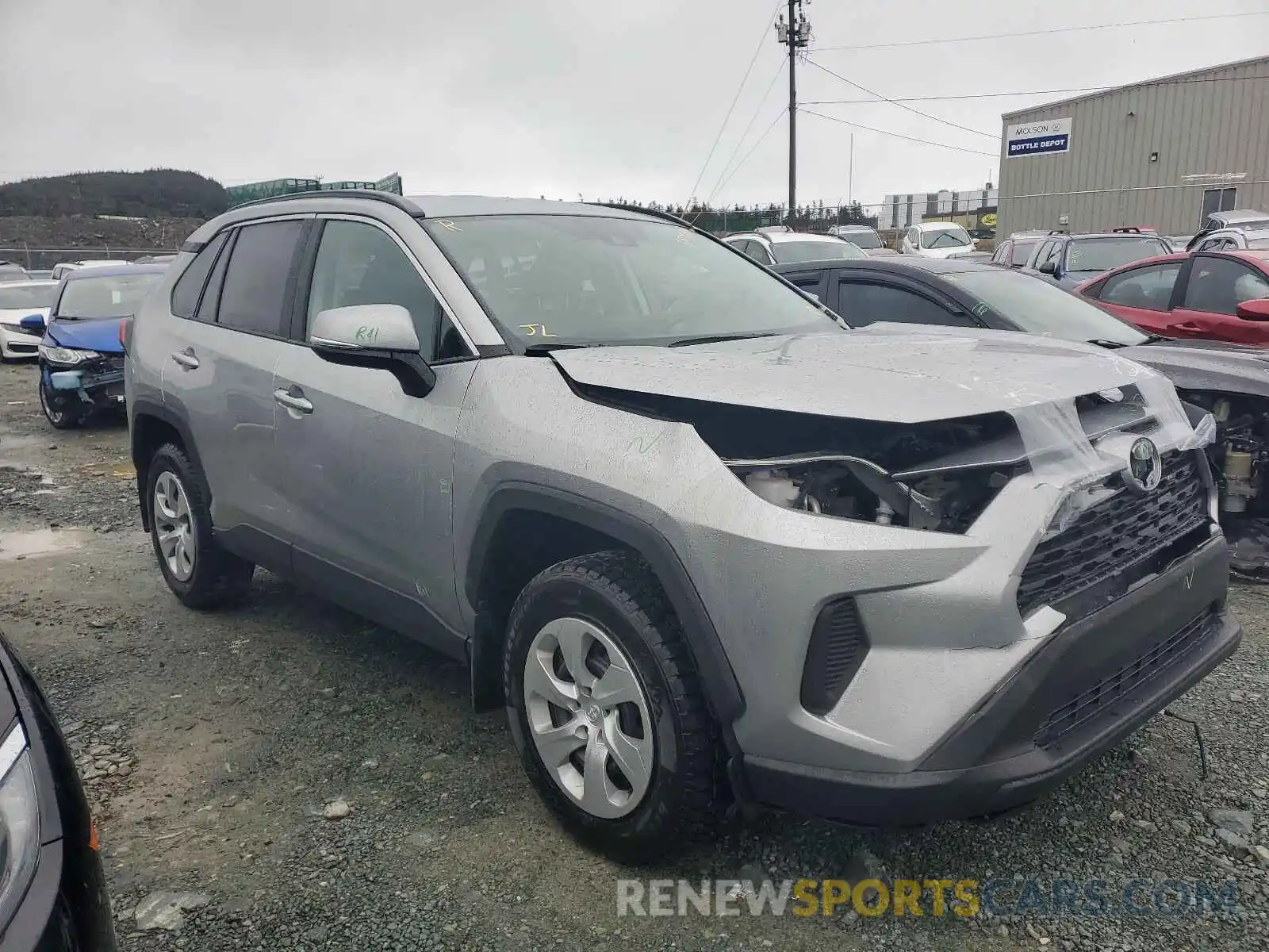 1 Фотография поврежденного автомобиля 2T3B1RFV8MC141835 TOYOTA RAV4 2021