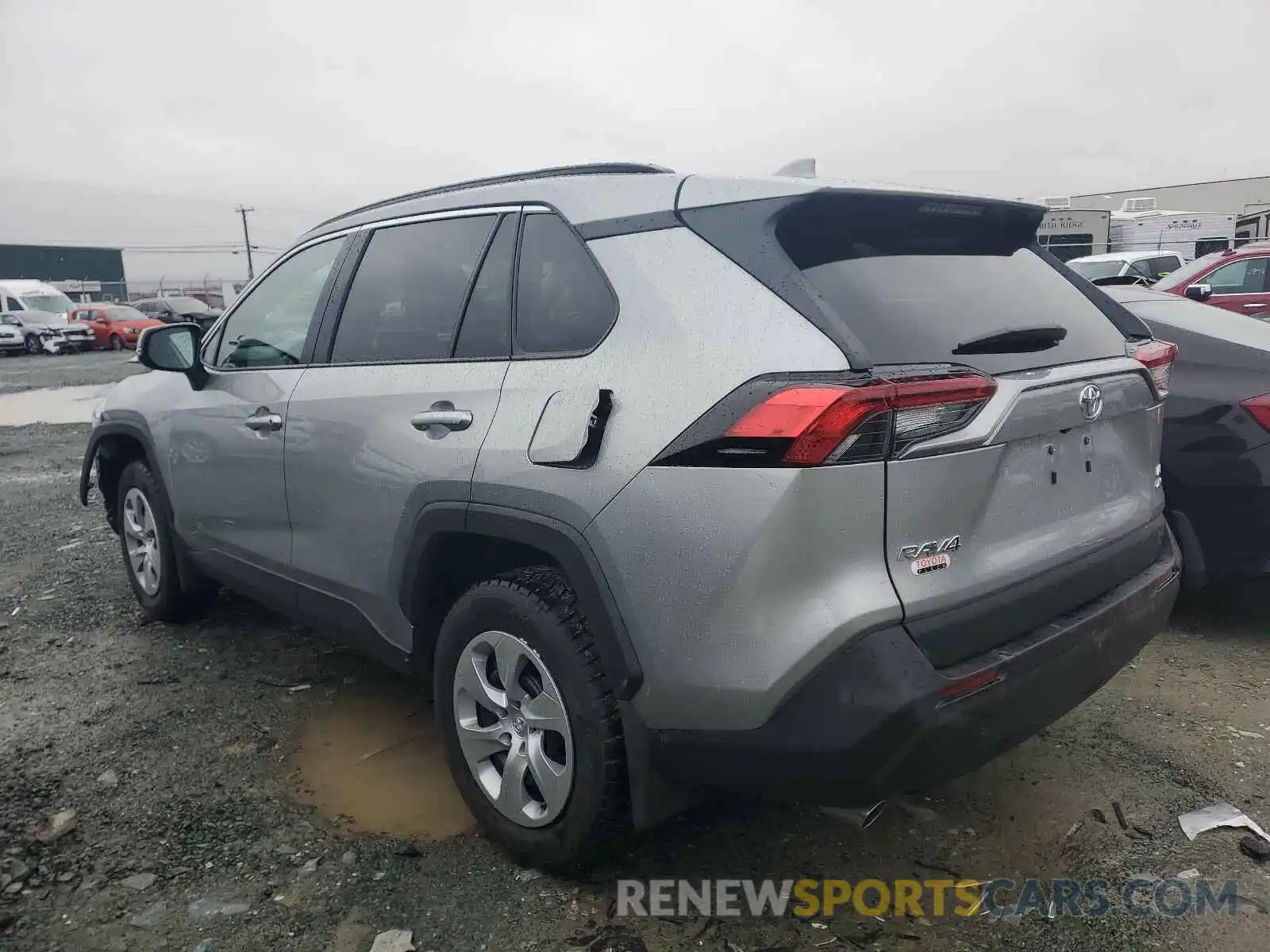 3 Photograph of a damaged car 2T3B1RFV8MC141835 TOYOTA RAV4 2021