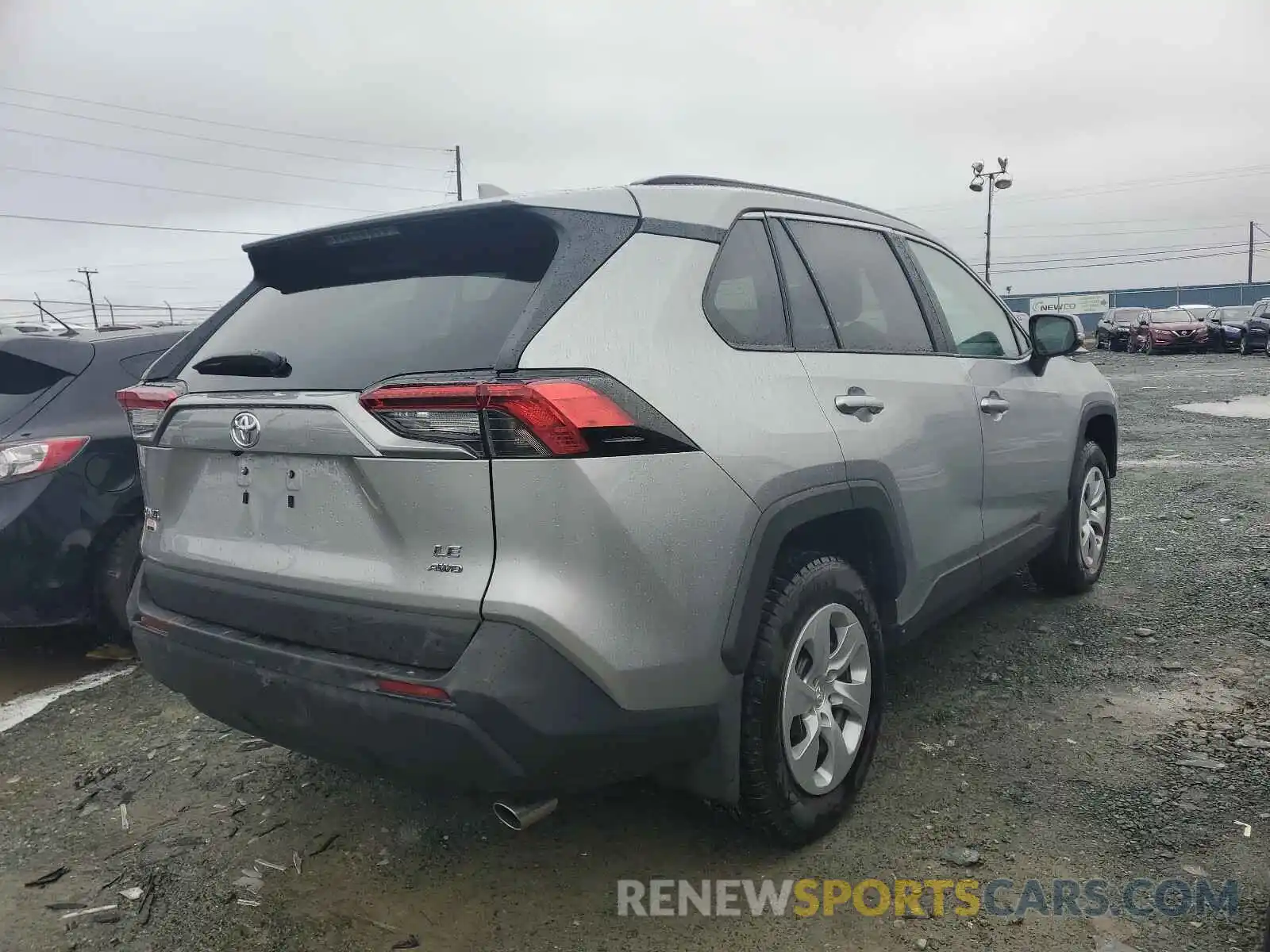 4 Photograph of a damaged car 2T3B1RFV8MC141835 TOYOTA RAV4 2021