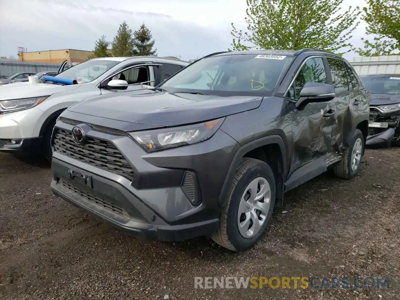 2 Photograph of a damaged car 2T3B1RFV9MC143187 TOYOTA RAV4 2021