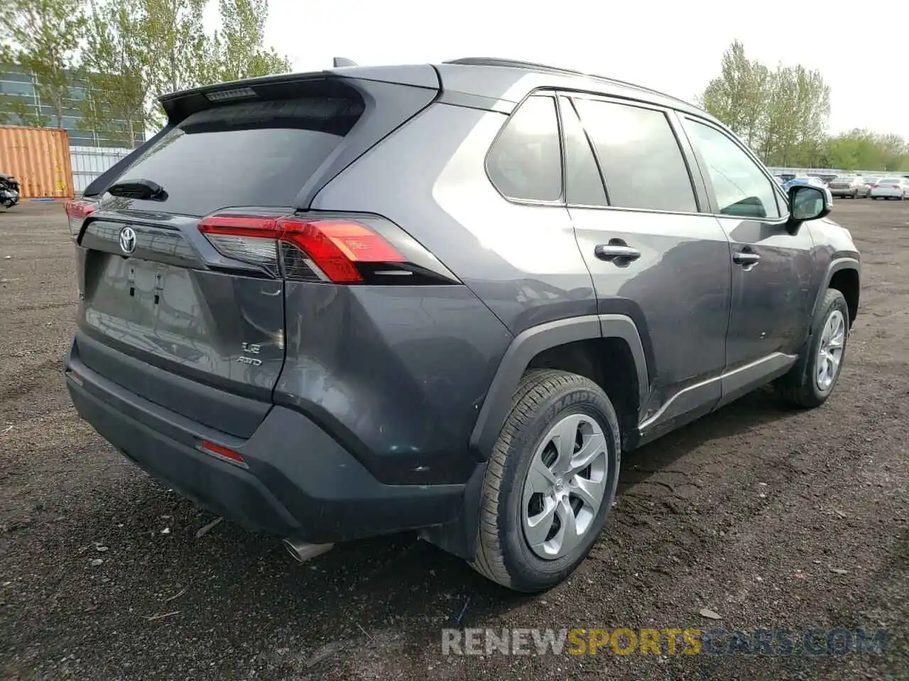 4 Photograph of a damaged car 2T3B1RFV9MC143187 TOYOTA RAV4 2021