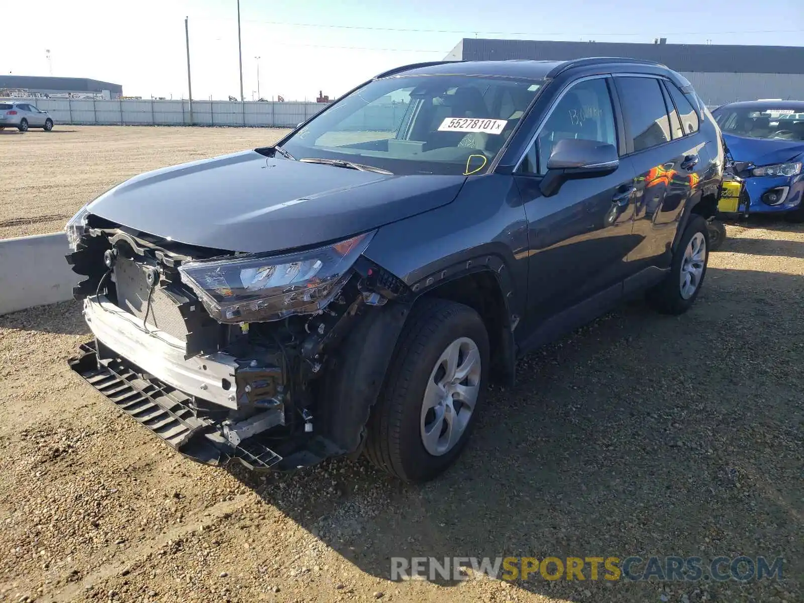 2 Photograph of a damaged car 2T3B1RFVXMC181575 TOYOTA RAV4 2021