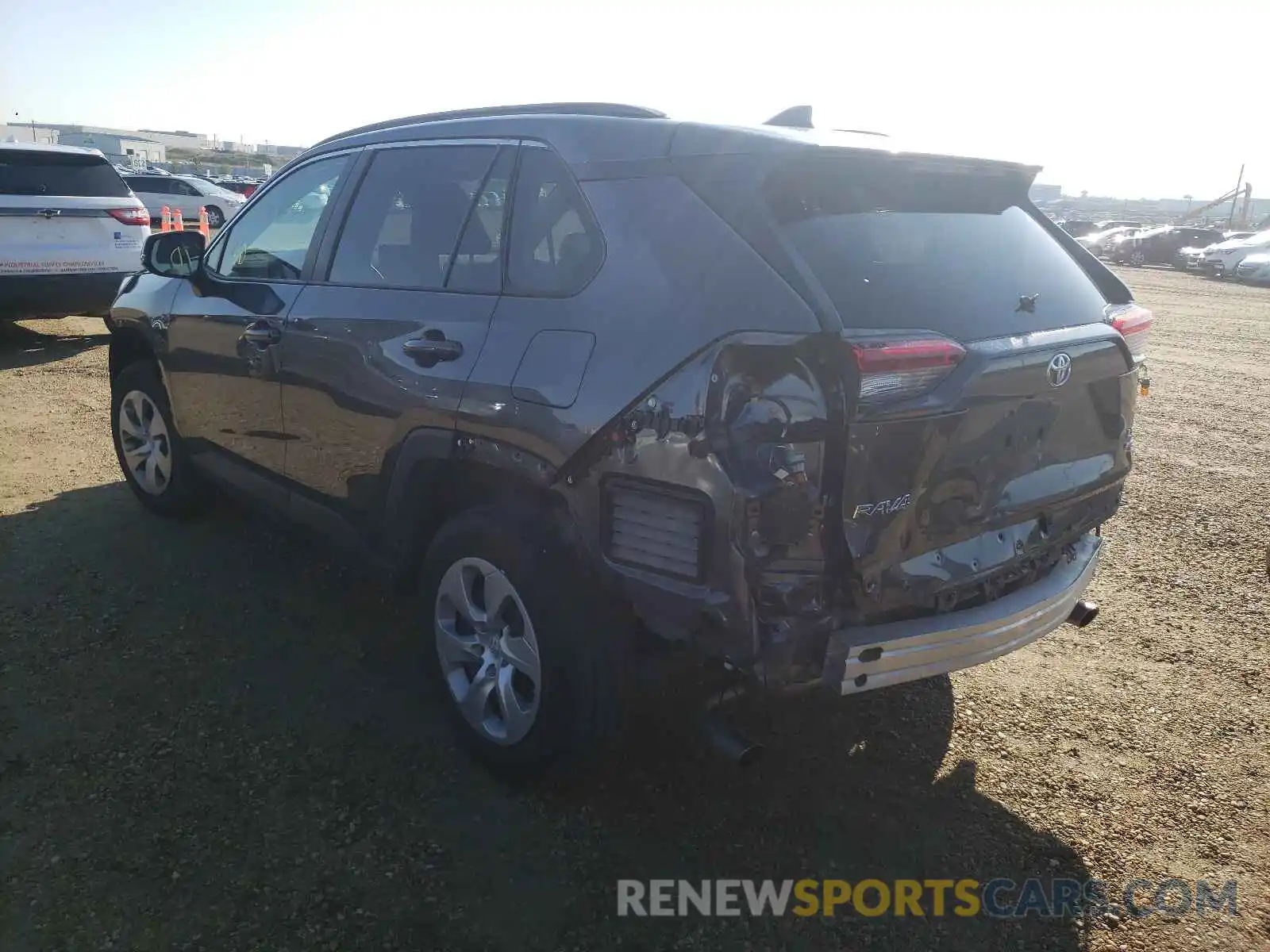 3 Photograph of a damaged car 2T3B1RFVXMC181575 TOYOTA RAV4 2021