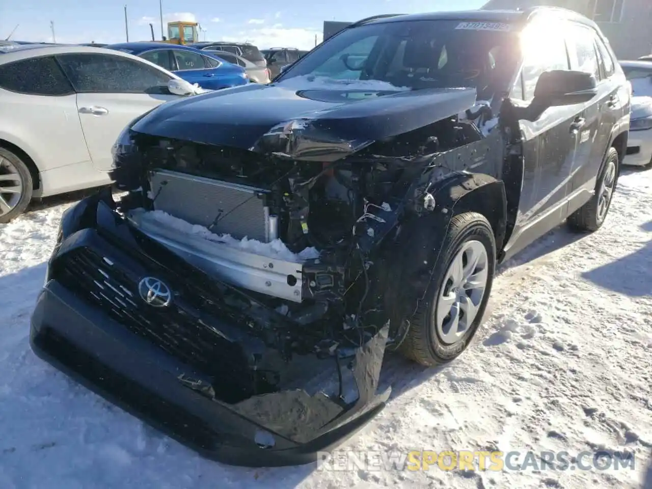 2 Photograph of a damaged car 2T3B1RFVXMC187764 TOYOTA RAV4 2021