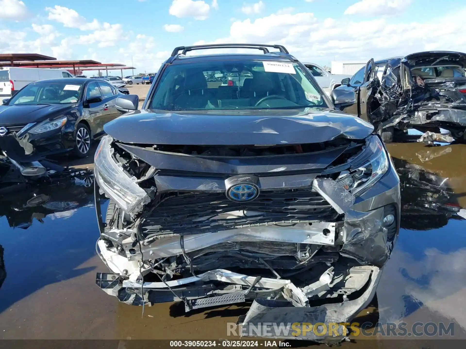 12 Фотография поврежденного автомобиля 2T3B6RFV0MW018269 TOYOTA RAV4 2021