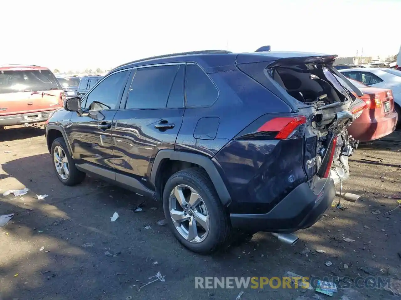 2 Photograph of a damaged car 2T3B6RFV0MW028090 TOYOTA RAV4 2021