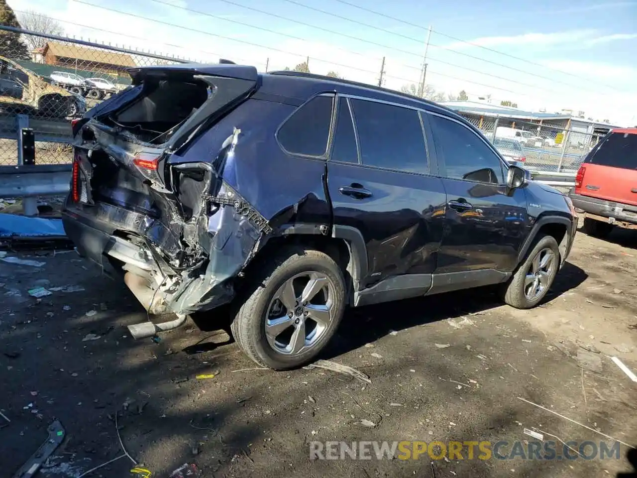 3 Photograph of a damaged car 2T3B6RFV0MW028090 TOYOTA RAV4 2021