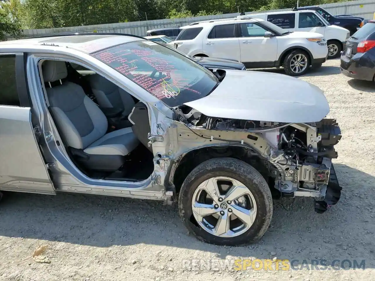 9 Photograph of a damaged car 2T3B6RFV1MW002324 TOYOTA RAV4 2021