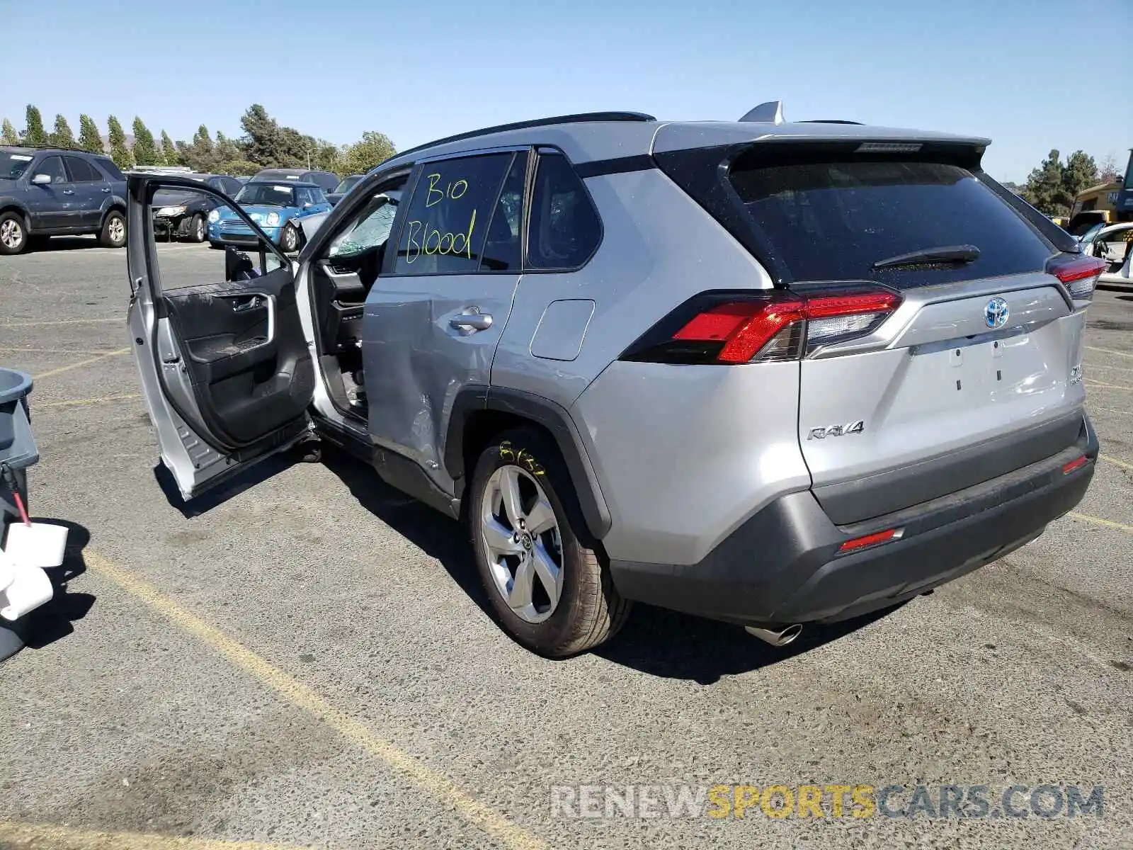 3 Photograph of a damaged car 2T3B6RFV1MW022394 TOYOTA RAV4 2021