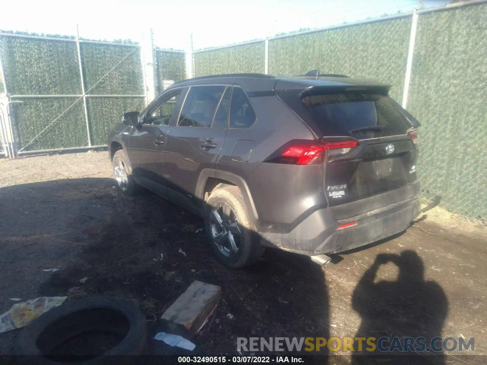 3 Photograph of a damaged car 2T3B6RFV2MW023375 TOYOTA RAV4 2021