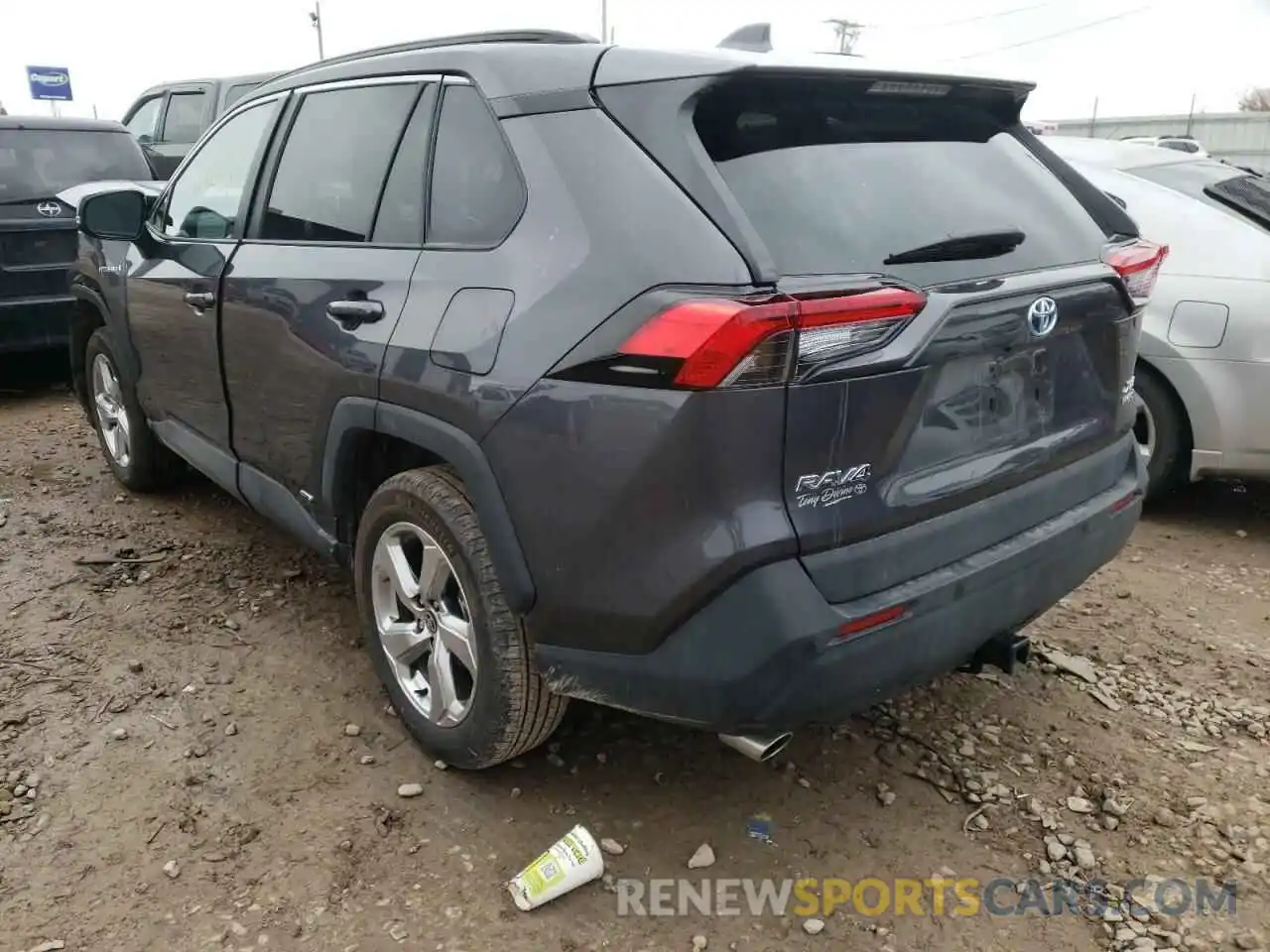 3 Photograph of a damaged car 2T3B6RFV2MW028477 TOYOTA RAV4 2021