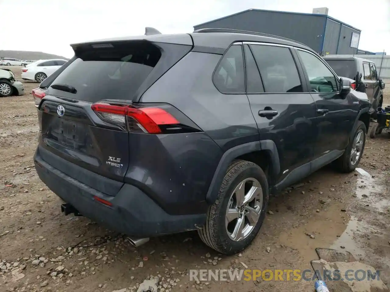 4 Photograph of a damaged car 2T3B6RFV2MW028477 TOYOTA RAV4 2021