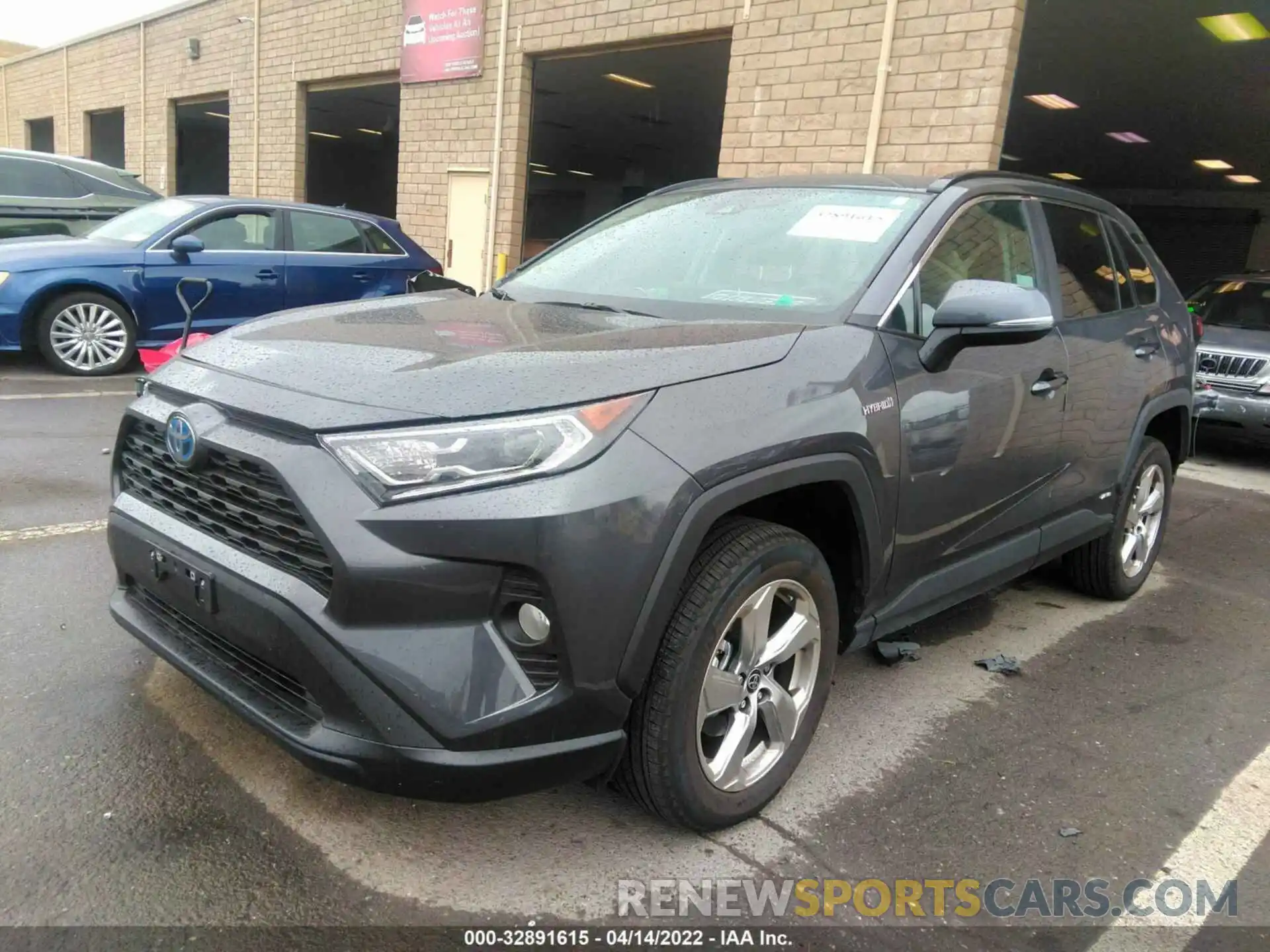 2 Photograph of a damaged car 2T3B6RFV2MW028866 TOYOTA RAV4 2021